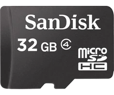 Atminties kortelė SanDisk MicroSDHC 32 GB Class 4