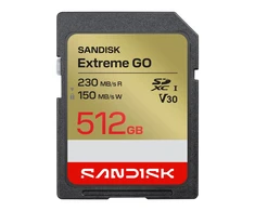 Atminties kortelė SanDisk Extreme GO 512 GB SDXC UHS-I