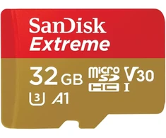 Atminties kortelė SanDisk Extreme Micro SDHC 32GB, su adapteriu