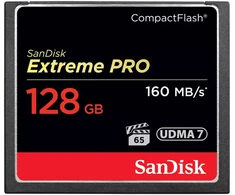 Atminties kortelė SanDisk Extreme Pro CompactFlash, 128 GB