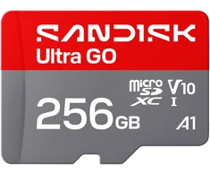 Atminties kortelė SanDisk Ultra GO 256 GB microSDXC UHS-I