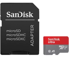 Atminties kortelė SANDISK Ultra Micro SDXC 128GB + SD adapteris
