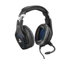 Žaidimų ausinės Trust GXT 488 Forze PS4 Gaming Headset PlayStation official licensed product, Juodos, 23530