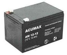 Acumax BATTERY 12V 12AH VRLA/AM12-12 ACUMAX EMU