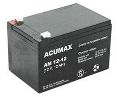 Acumax BATTERY 12V 12AH VRLA/AM12-12 ACUMAX EMU