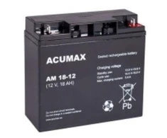 BATTERY 12V 18AH VRLA/AM18-12 ACUMAX EMU