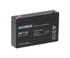 BATTERY 6V 7.2AH/AM7.2-6 ACUMAX EMU