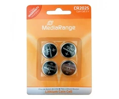MediaRange Bateria Litowy CR2025 3V/4PCS MRBAT131 MEDIARANGE