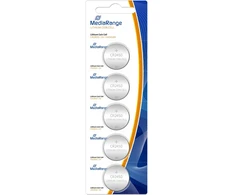 MediaRange BATTERY LITHIUM CR2450 3V/5PCS MRBAT138 MEDIARANGE