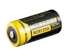 Nitecore NL166 CR123A baterija (650mAh) 16340