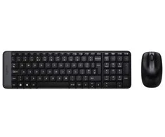 Belaidis klaviatūros ir pelės rinkinys Logitech MK220, ENG išdėstymas