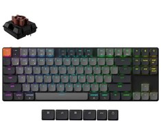 Klaviatūra KEYCHRON K1 RGB K1X-H3, juoda