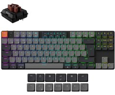 Klaviatūra KEYCHRON K1 RGB K1X-H3, juoda