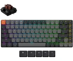Žemo Profilio Klaviatūra Keychron K3 V3 (Juoda)