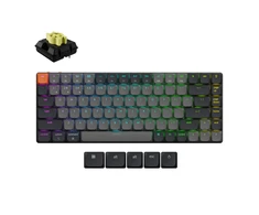 Belaidė mechaninė klaviatūra Keychron K3 Version 3 (K3X-B4) | RGB | Banana tipo jungikliai