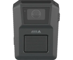 AXIS W102 BODY WORN CAMERA Juodas OFFERS UP TO 12.5 HOURS OF