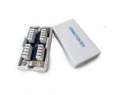 GEMBIRD NCA-LSAU5E-01 „Gembird“ RJ45/RJ45 linijinis jungiklis cat.5E, LSA (Krone), UTP, ekranuotas, sidabrinis
