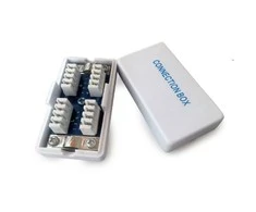 GEMBIRD NCA-LSAU5E-01 „Gembird“ RJ45/RJ45 linijinis jungiklis cat.5E, LSA (Krone), UTP, ekranuotas, sidabrinis