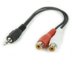 GEMBIRD CCA-406 Gembird garso kabelis stereo mini lizdas -> 2x RCA (CINCH) F 0,2M