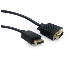 GEMBIRD CCP-DPM-VGAM-6 Gembird DisplayPort to VGA adapter cable, juodas, 1.8m