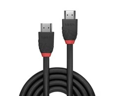 HDMI Laidas - LINDY Juodas Line HDMI M/M, 8K60Hz, 1 m, Juodas
