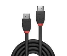 HDMI Laidas - LINDY Juodas Line HDMI M/M, 8K60Hz, 2 m, Juodas