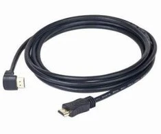 GEMBIRD CC-HDMI490-15 Gembird 90 degrees HDMI male-male cable with auksinis-plated connectors 4.5m