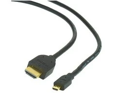 GEMBIRD CC-HDMID-6 HDMI -HDMI Micro kabelis su auksinėmis jungtimis, 1,8 m, urmu pakuotė