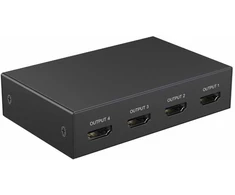 Gembird DSP-HDMI4K-4P-01 HDMI splitter, 4 jungtys