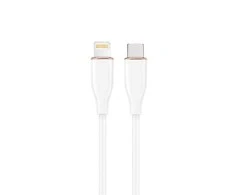 KABELIO ŽAIBAS Į USB-C 1.5M/CC-USB2S-CM8PM-1.5M-W GEMBIRD