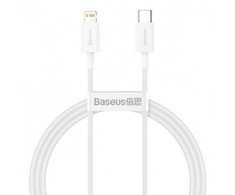 Baseus Superior serijos USB-C – Lightning laidas 20 W PD 2m – Baltas