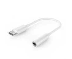 Gembird Cablexpert | USB C tipo kištuko ir stereo 3,5 mm garso adapterio laidas, Baltas | A-CM-3.5F-01