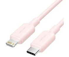 CABLE USB-C TO LIGHTNING/1M Rožinis LAKPF VENTION