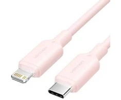 CABLE USB-C TO LIGHTNING/1M Rožinis LAKPF VENTION