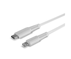 USB Kabelis - LINDY USB Type C į Lightning Laidas, 2 m, Baltas
