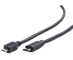 Gembird Cablexpert CCP-USB2-mBMCM-6 USB 2.0 Micro BM į Type-C laidas (Micro BM/CM), 1,8 m | Cablexpert