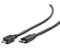 Gembird Cablexpert CCP-USB2-mBMCM-6 USB 2.0 Micro BM į Type-C laidas (Micro BM/CM), 1,8 m | Cablexpert
