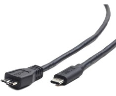 Gembird USB 3.0 C tipo (Micro BM/CM) 1m juodas