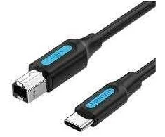 Vention USB 2.0 spausdintuvas cable, male type C to male B, 2 m