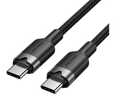 CABLE USB-C TO USB-C/1M Juodas TRDBF VENTION
