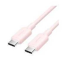 USB-C–USB-C jungtis, 2 m, rožinė, TRCPH, VENTION TRCPH (6922794783393)