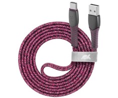 Kabelis USB RivaCase USB-A - USB-C 1.2 m Raudona (PS 6102 RD12)
