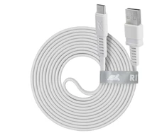 RivaCase USB-A–USB-C 2,1 m kabelis Baltas (PS 6002 WT21)