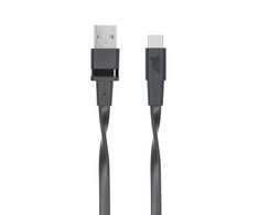 Kabelis USB RivaCase USB-A - 2.1 m Juodas (PS 6002 BK21)