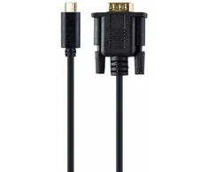 GEMBIRD USB-C į VGA-M adapteris 2m juodas blisteryje