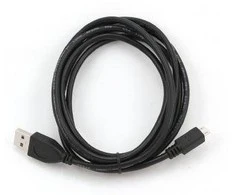 GEMBIRD CCP-MUSB2-AMBM-1M micro USB kabelis 2.0 AM-MBM5P 1m