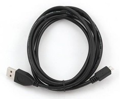 GEMBIRD CCP-MUSB2-AMBM-10 Gembird micro USB cable 2.0 AM-MBM5P juodas 3m