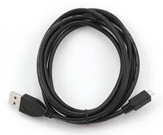 GEMBIRD CCP-MUSB2-AMBM-10 Gembird micro USB cable 2.0 AM-MBM5P juodas 3m