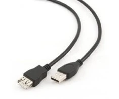 Gembird Cablexpert | USB 2.0 A tipo kištukas, A tipo lizdas | USB-A į USB-A