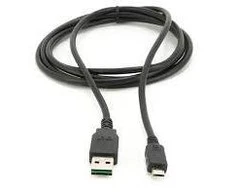 GEMBIRD CC-MUSB2D-1M Gembird dvipusis USB 2.0 AM į Micro-USB kabelis, 1 m, juodas